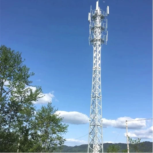 Structural Inspection Of Communication Steel Mast Tower