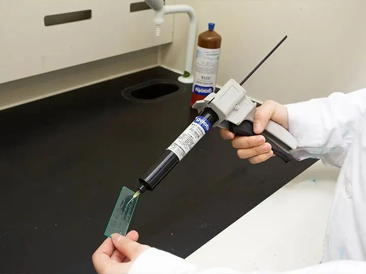 UV Adhesive Testing